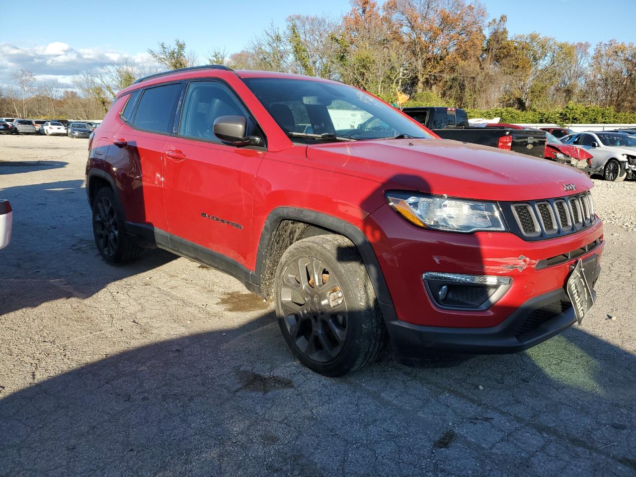 VIN 3C4NJCEB7MT531493 2021 JEEP COMPASS no.4