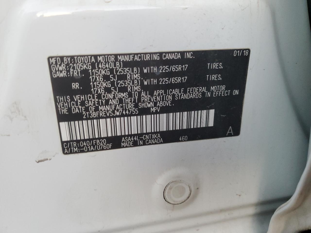 2018 Toyota RAV 4 - Image 12