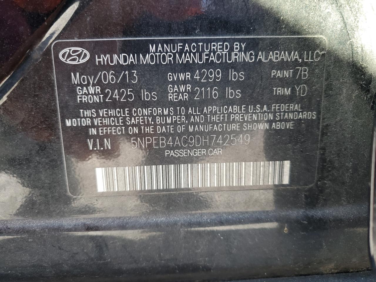 2013 Hyundai Sonata - Image 13