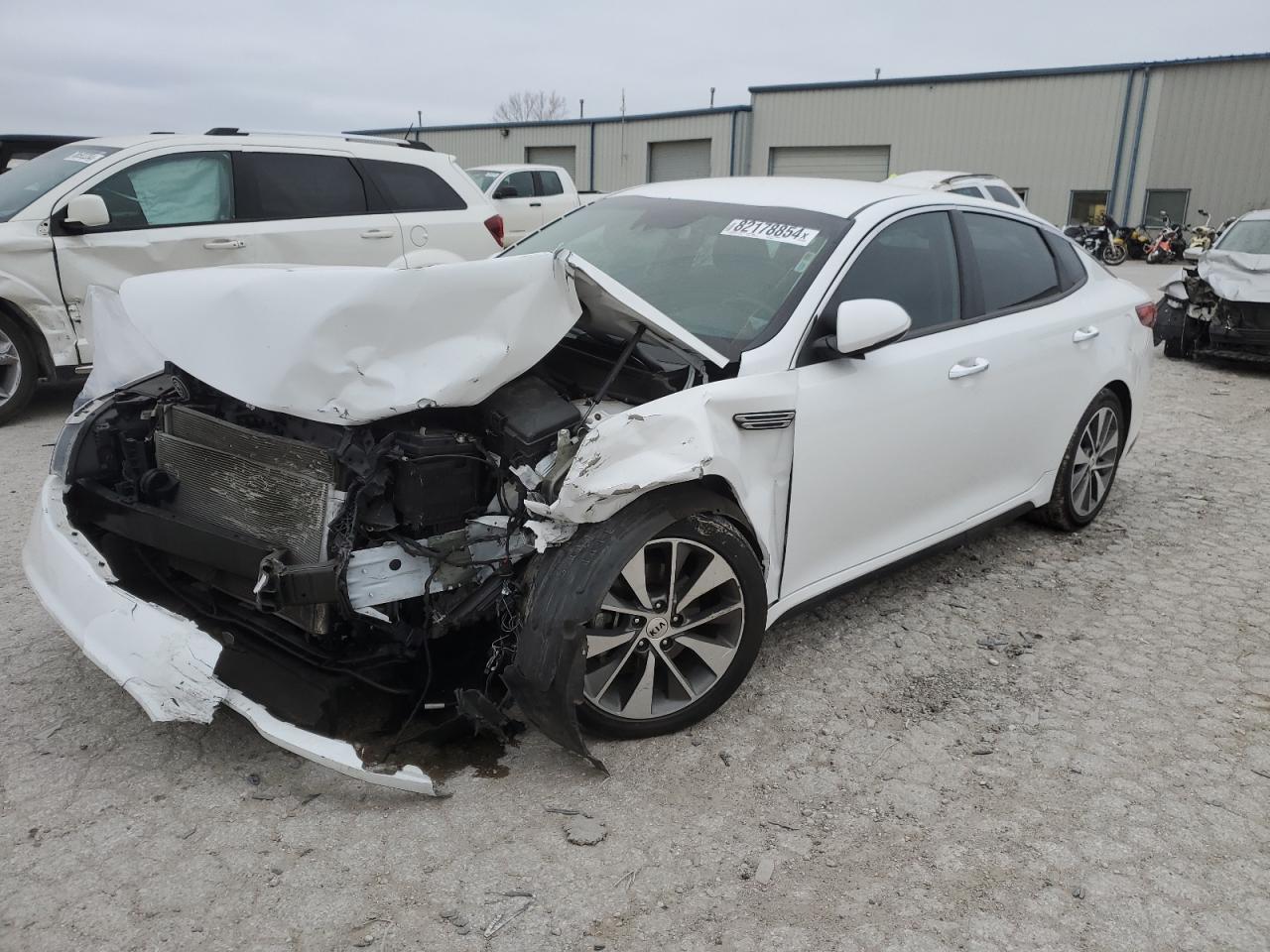 2019 Kia Optima Lx na sprzedaż w Kansas City, KS - Front End