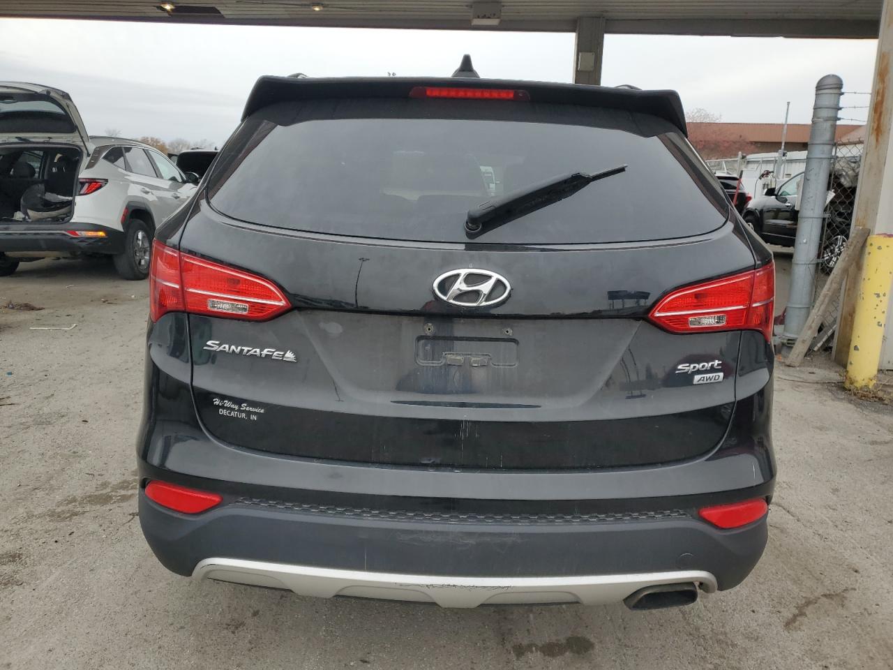 VIN 5XYZUDLB6DG017398 2013 HYUNDAI SANTA FE no.6