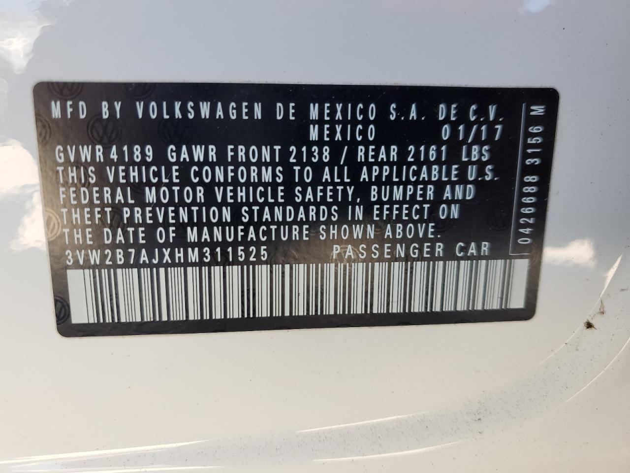 2017 Volkswagen Jetta - Image 14