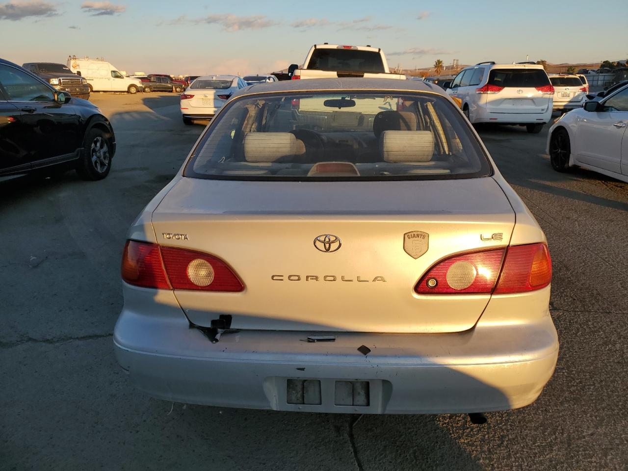 2002 Toyota Corolla Ce VIN: 1NXBR12EX2Z599638 Lot: 80387174