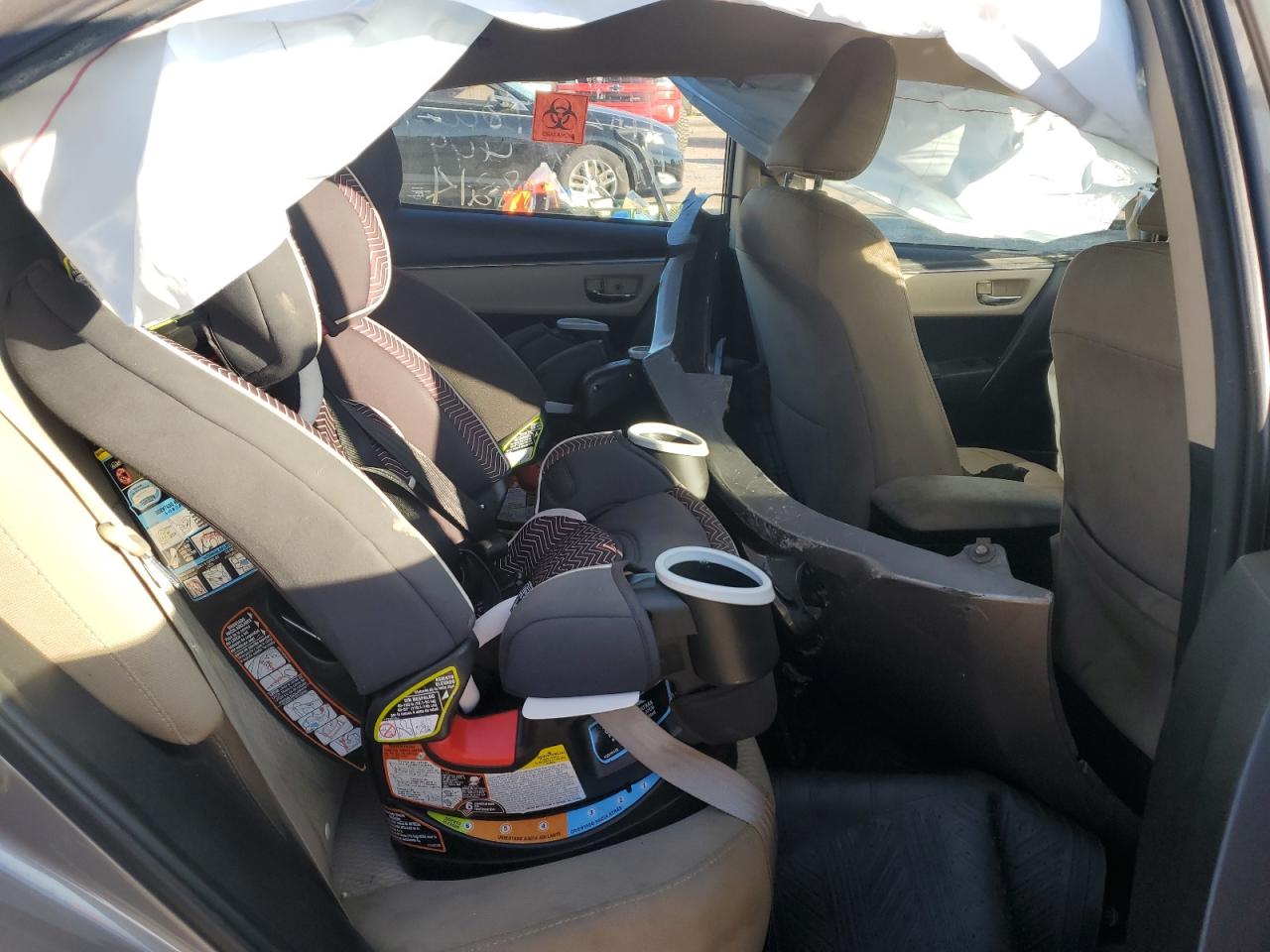 2015 Toyota Corolla L VIN: 2T1BURHE7FC377148 Lot: 80056504