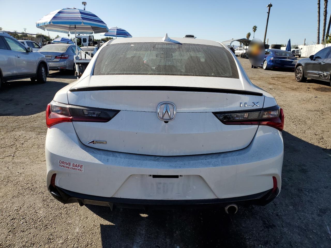 VIN 19UDE2F83NA001027 2022 ACURA ILX no.6