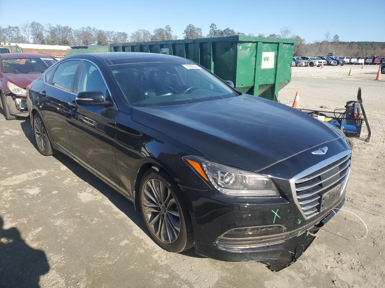 VIN KMHGN4JE6FU061013 2015 HYUNDAI GENESIS no.4