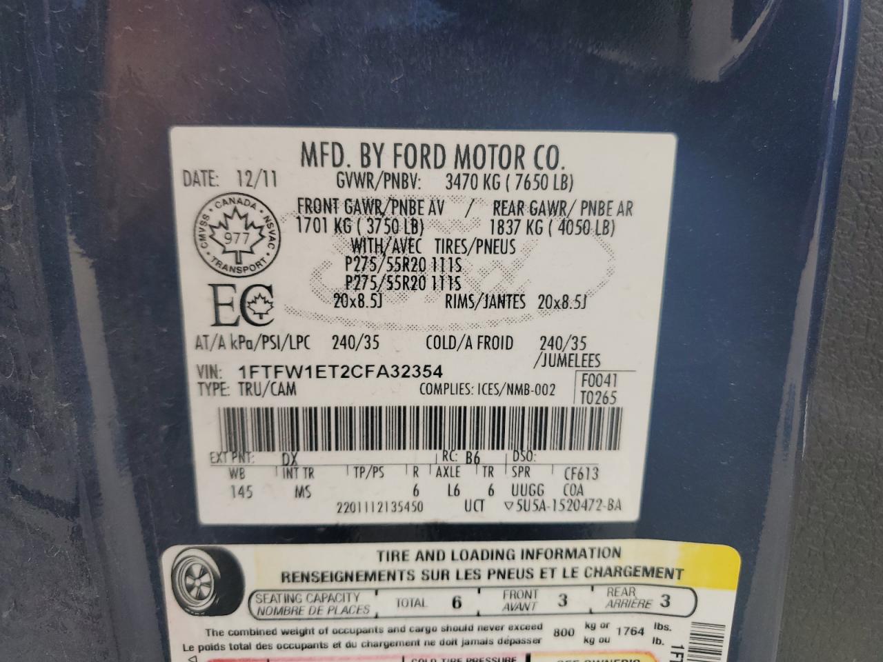 2012 Ford F-150 - Image 14