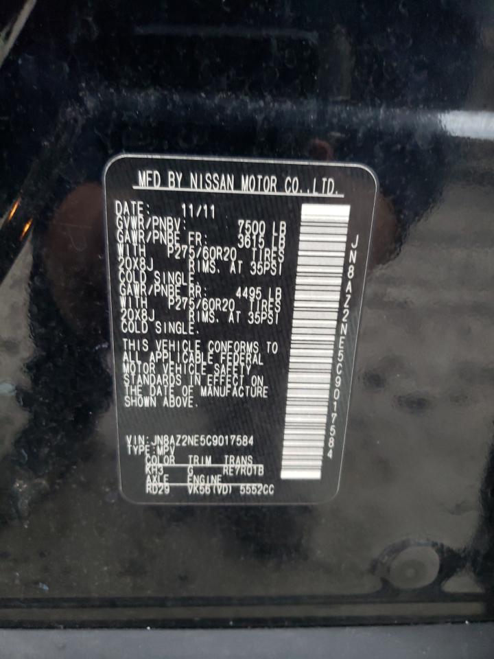 2012 Infiniti QX56 - Image 13
