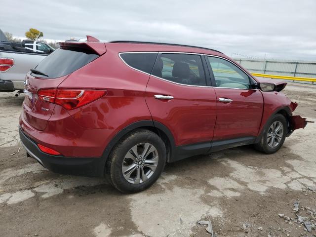  HYUNDAI SANTA FE 2016 Червоний