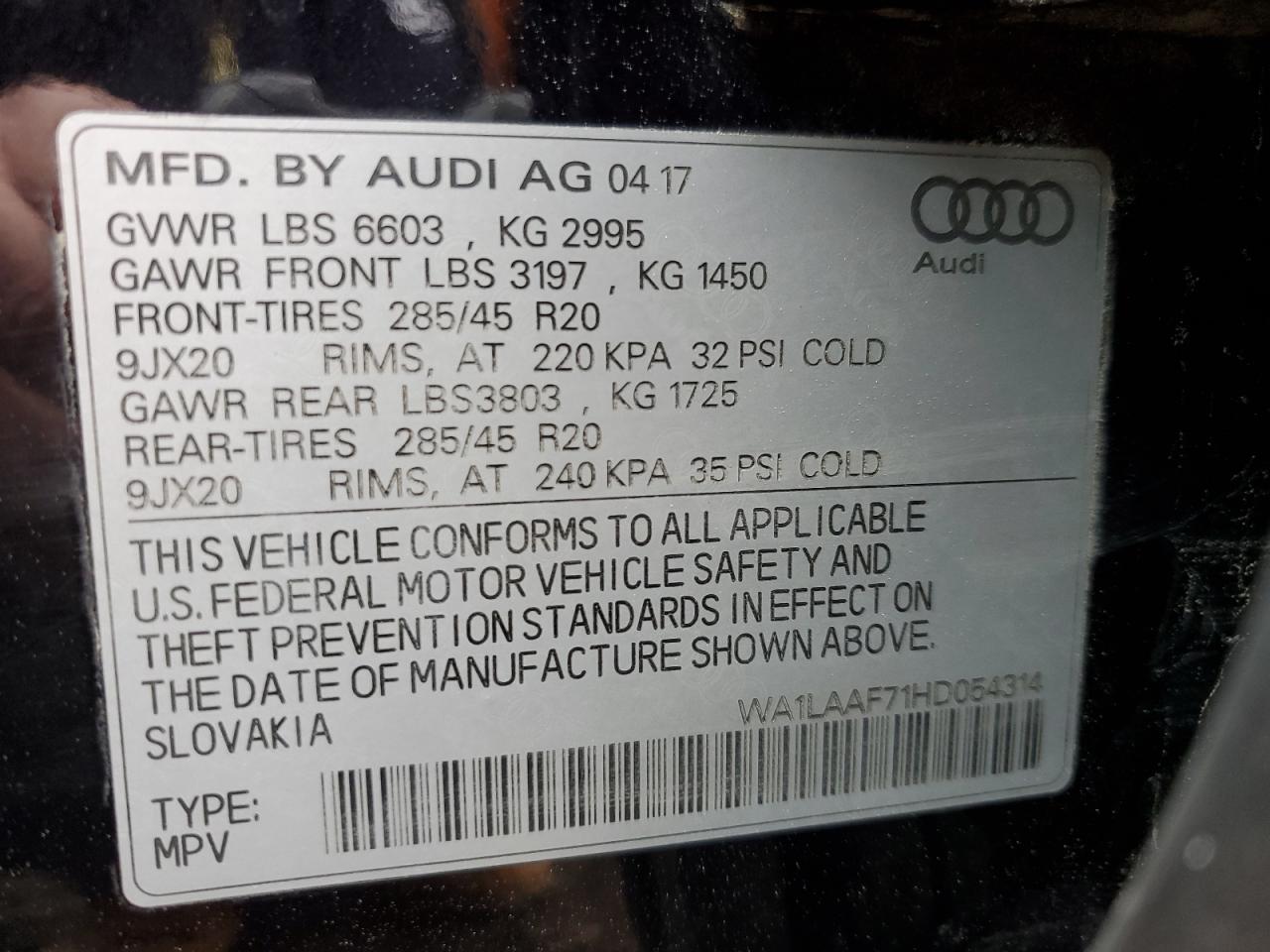 2017 Audi Q7 - Image 14