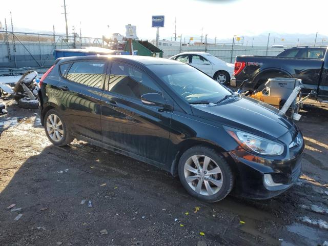 Hatchbacks HYUNDAI ACCENT 2013 Czarny