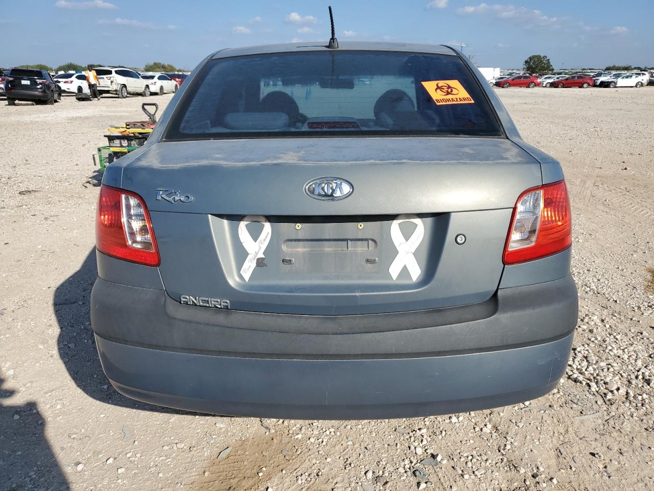 2006 Kia Rio VIN: KNADE123066043840 Lot: 79918754