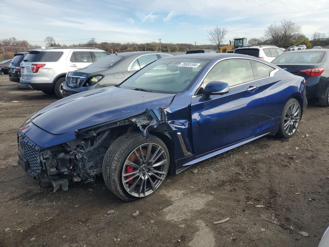 2017 Infiniti Q60 Red Sport 400 за продажба в Baltimore, MD - Front End