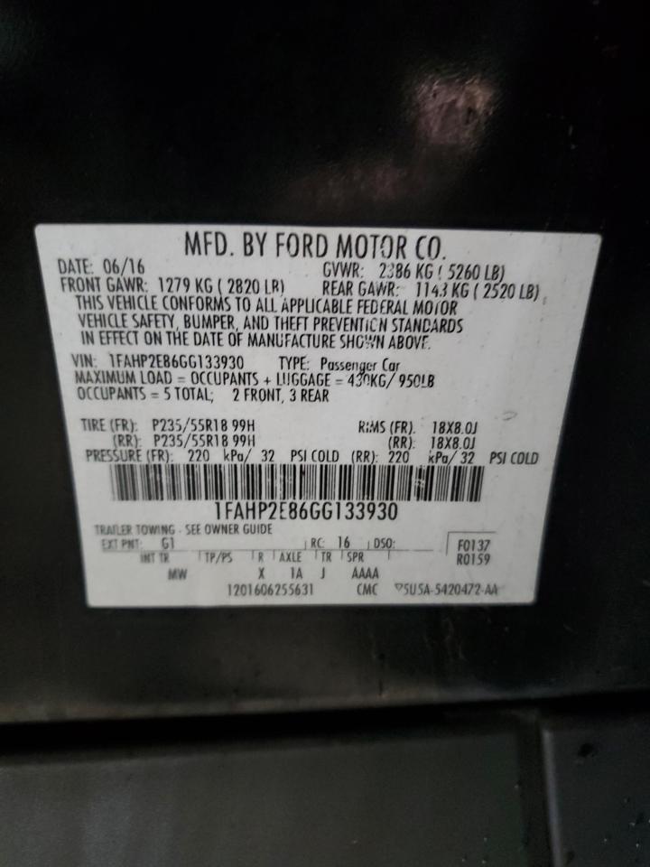2016 Ford Taurus - Image 12