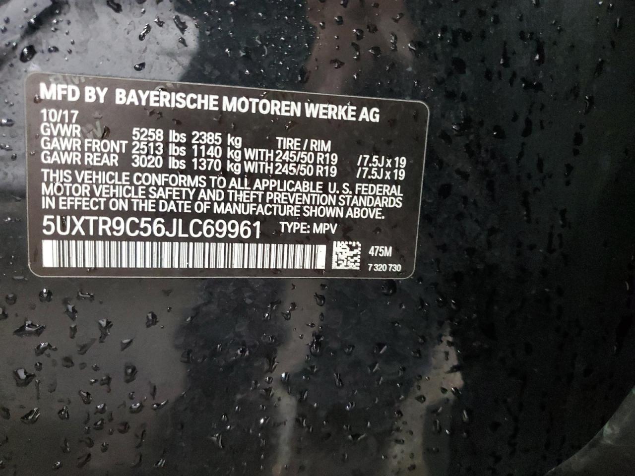 2018 BMW X3 - Image 14