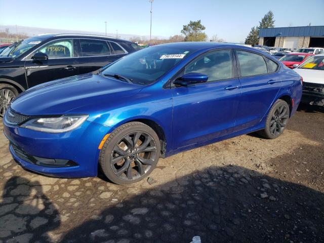 Sedans CHRYSLER 200 2015 Granatowy