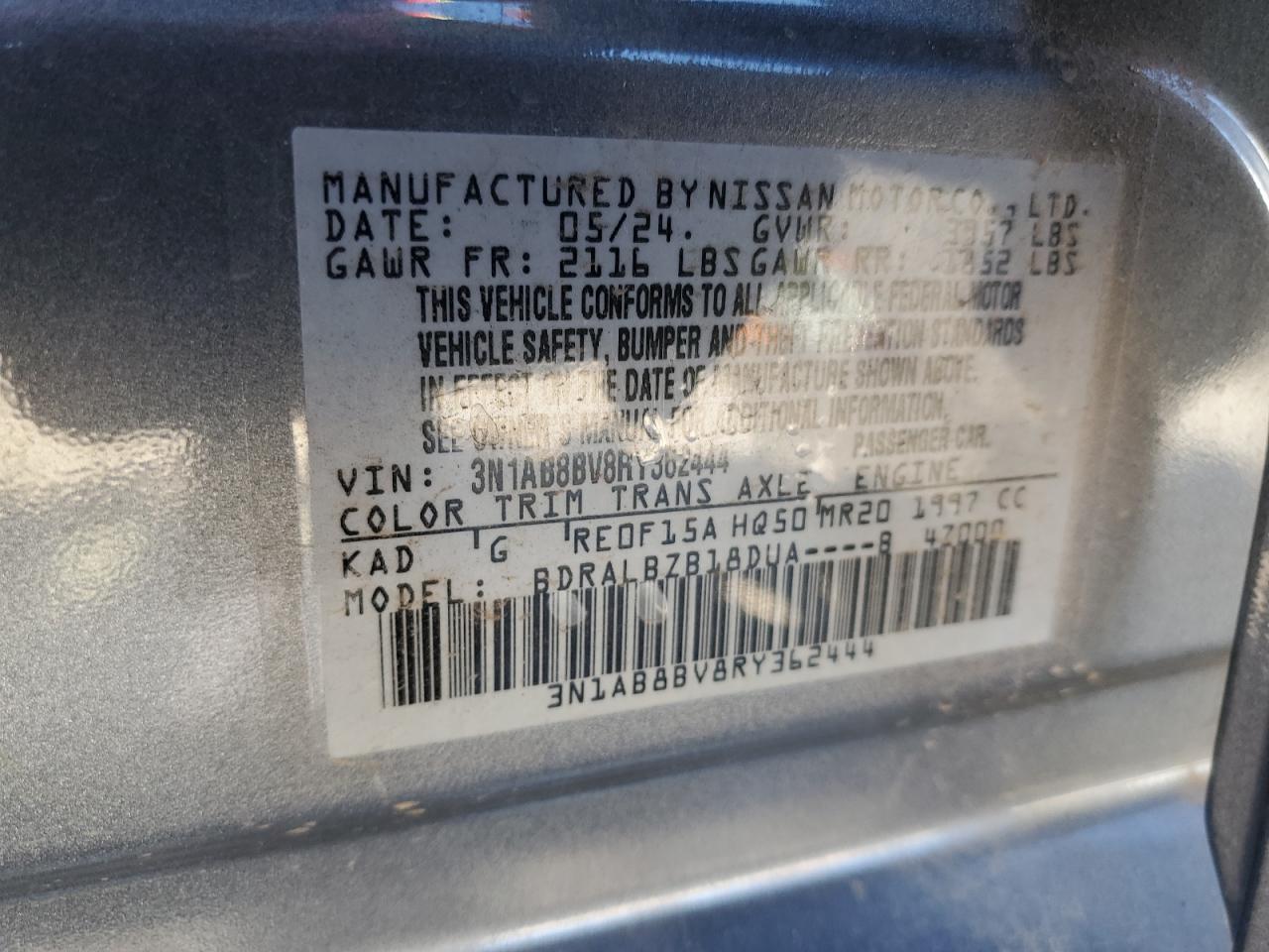 2024 Nissan Sentra - Image 13