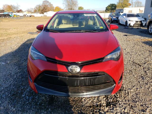  TOYOTA COROLLA 2017 Red