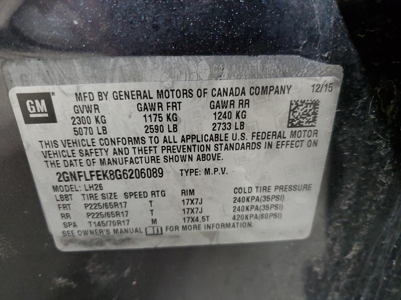 2016 Chevrolet Equinox - Image 13