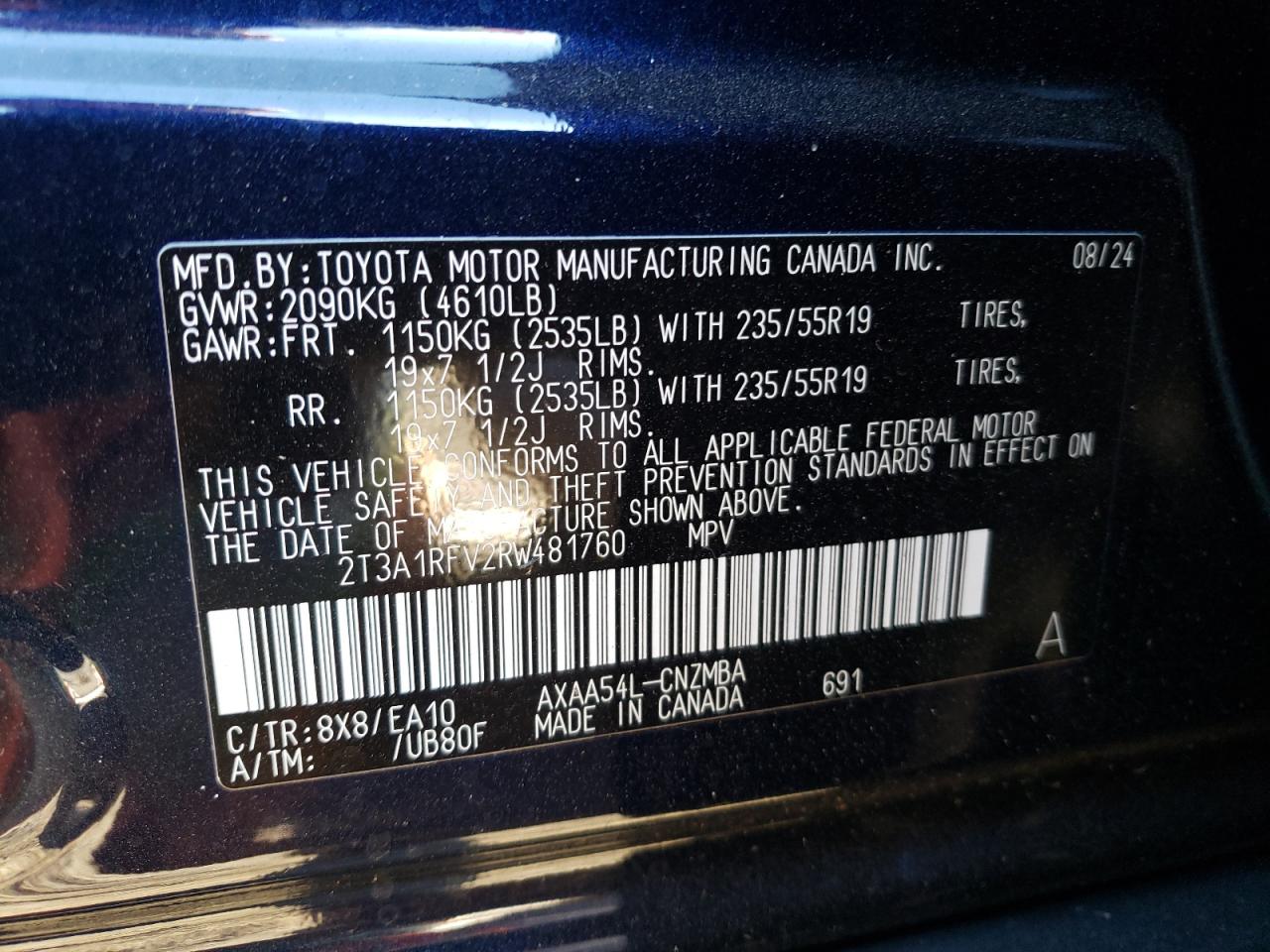 2024 Toyota RAV 4 - Image 13