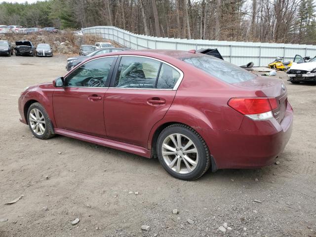  SUBARU LEGACY 2014 Красный