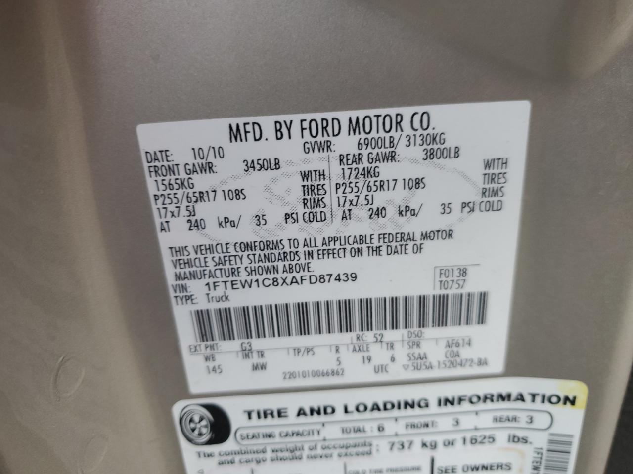 2010 Ford F-150 - Image 12