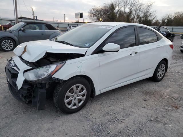  HYUNDAI ACCENT 2014 Білий