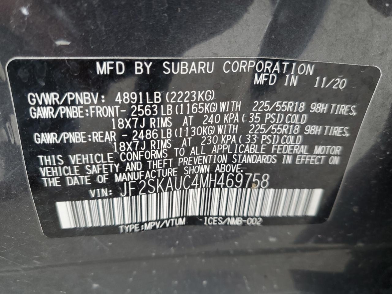 2021 Subaru Forester - Image 15