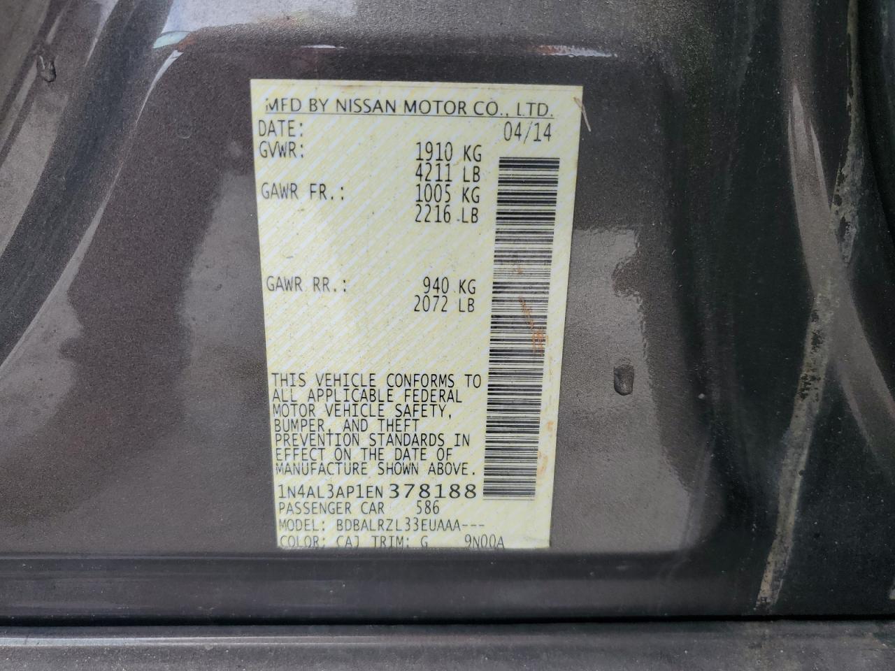 2014 Nissan Altima - Image 12