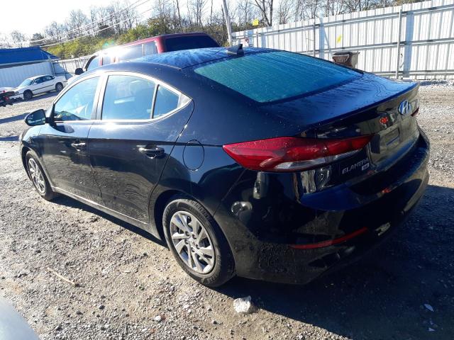  HYUNDAI ELANTRA 2017 Чорний