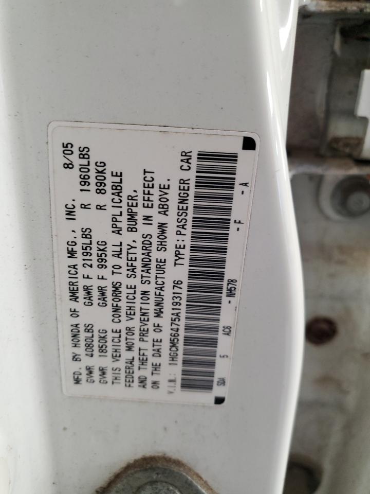 2005 Honda Accord - Image 12