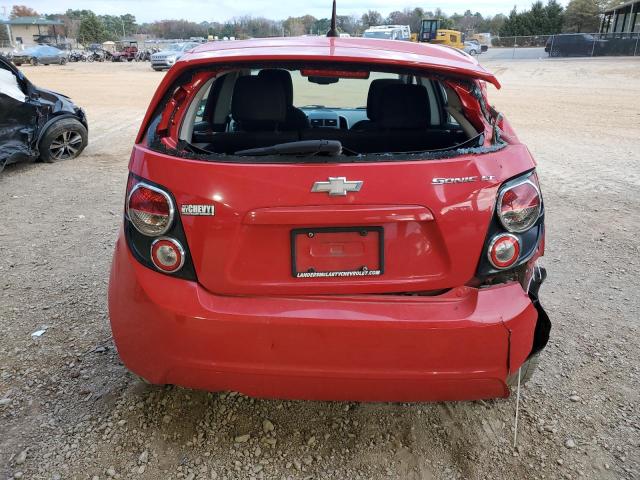  CHEVROLET SONIC 2014 Красный