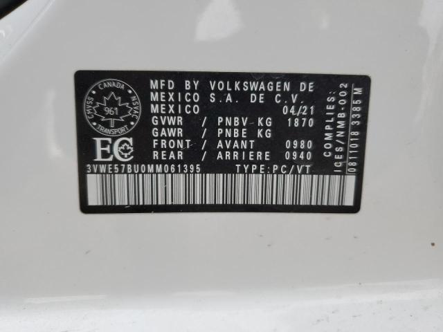 2021 VOLKSWAGEN JETTA SEL