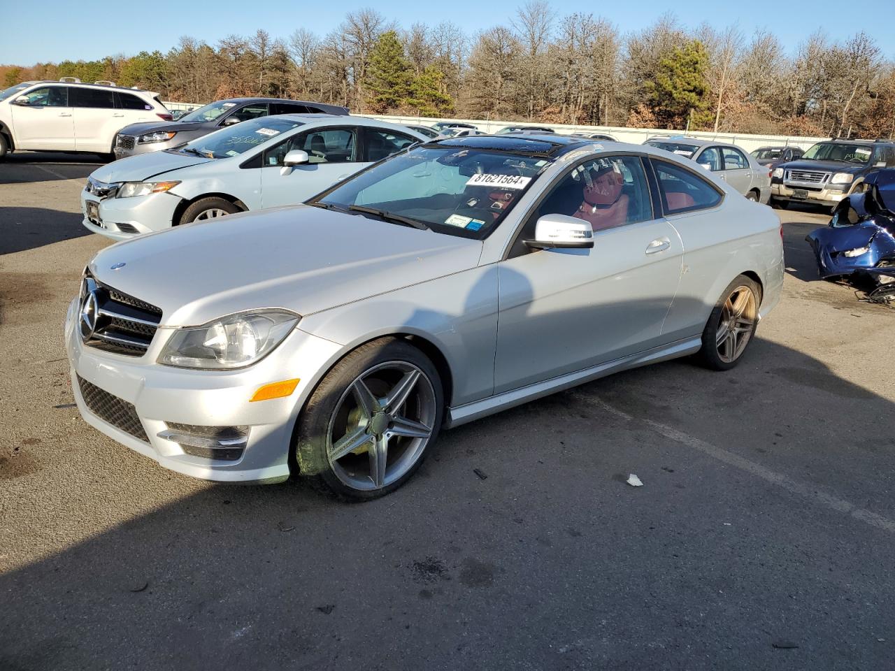 VIN WDDGJ4HB0EG294562 2014 MERCEDES-BENZ C-CLASS no.1