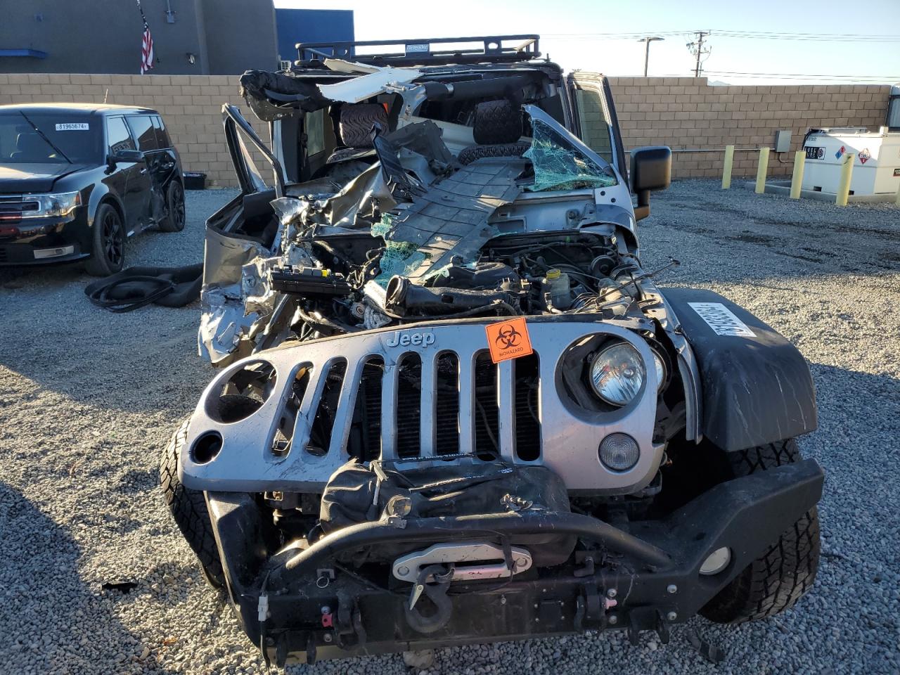 VIN 1C4BJWFG3EL166578 2014 JEEP WRANGLER no.5