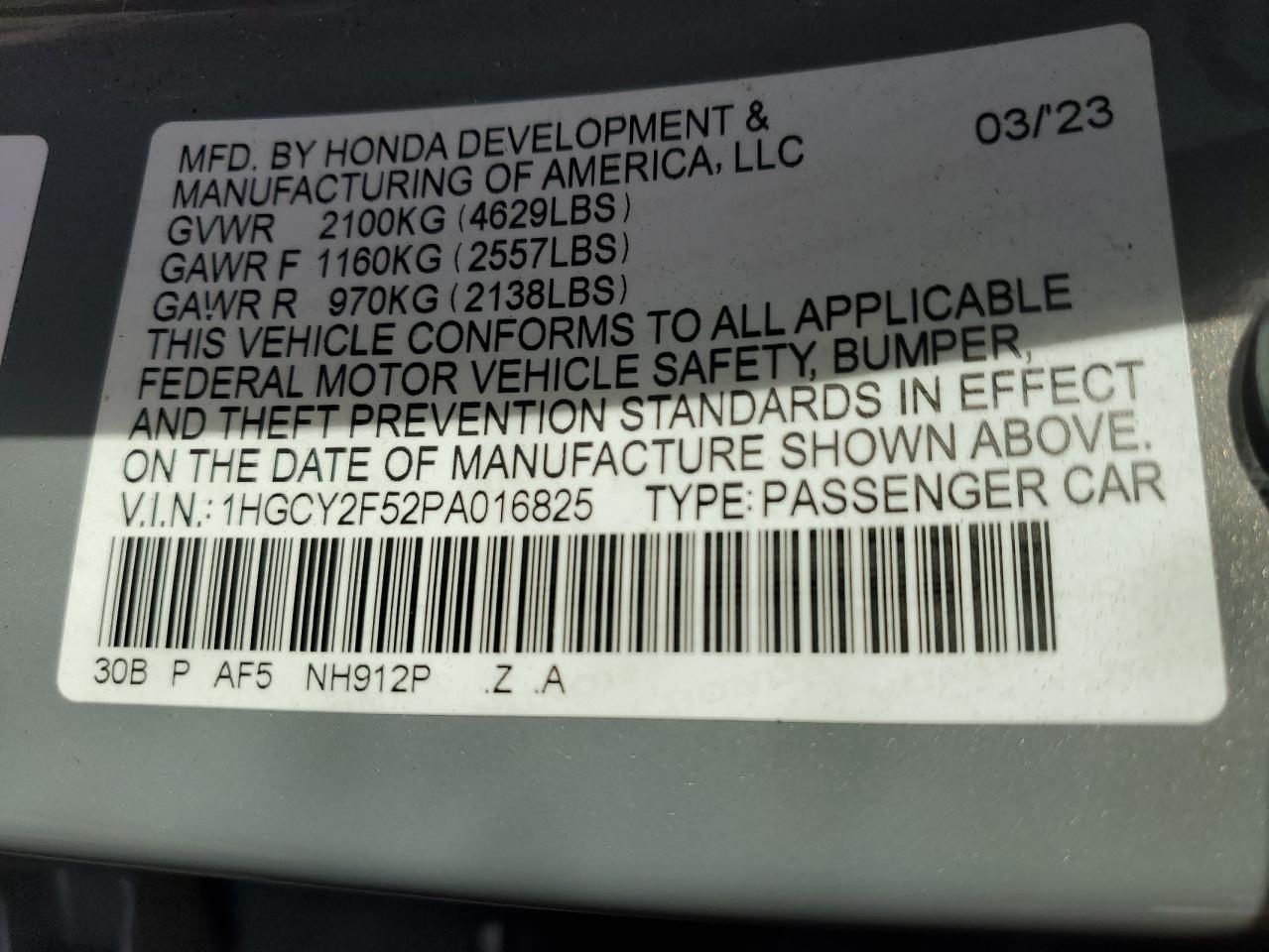 2023 Honda Accord - Image 12