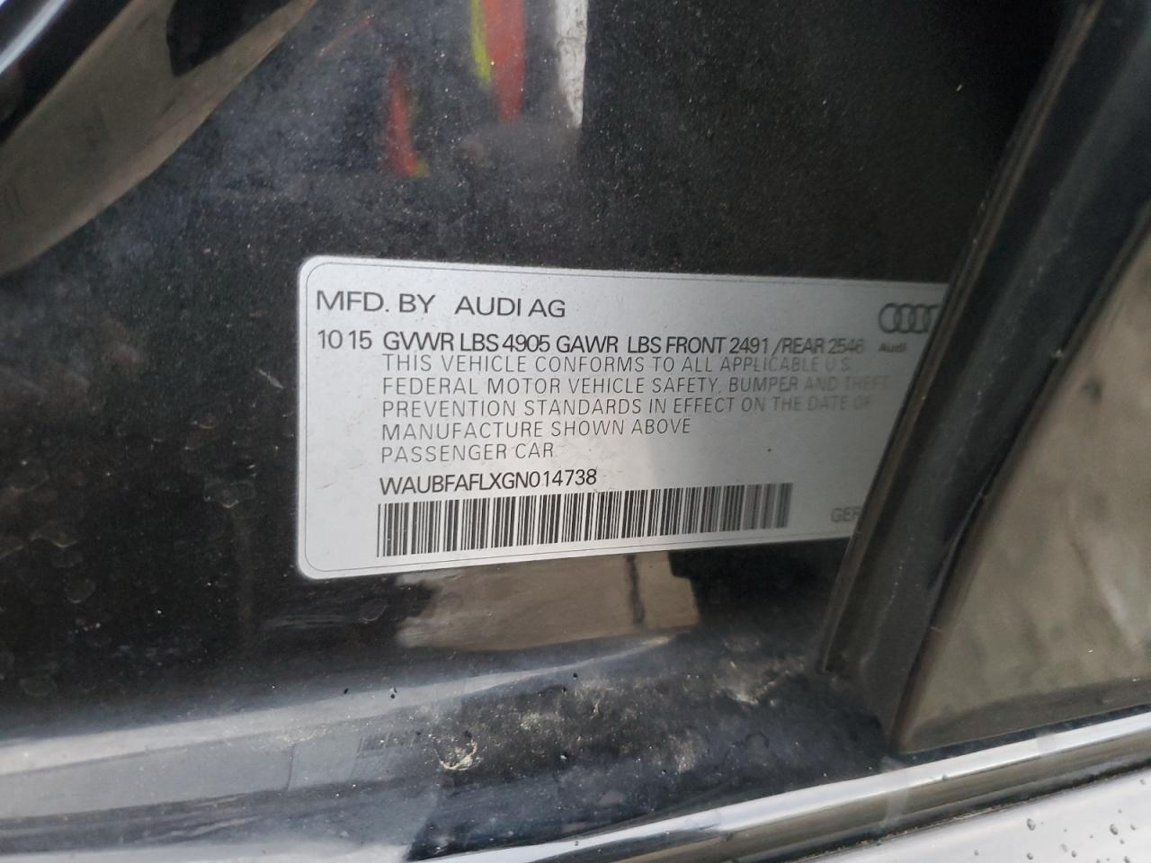 2016 Audi A4 - Image 12