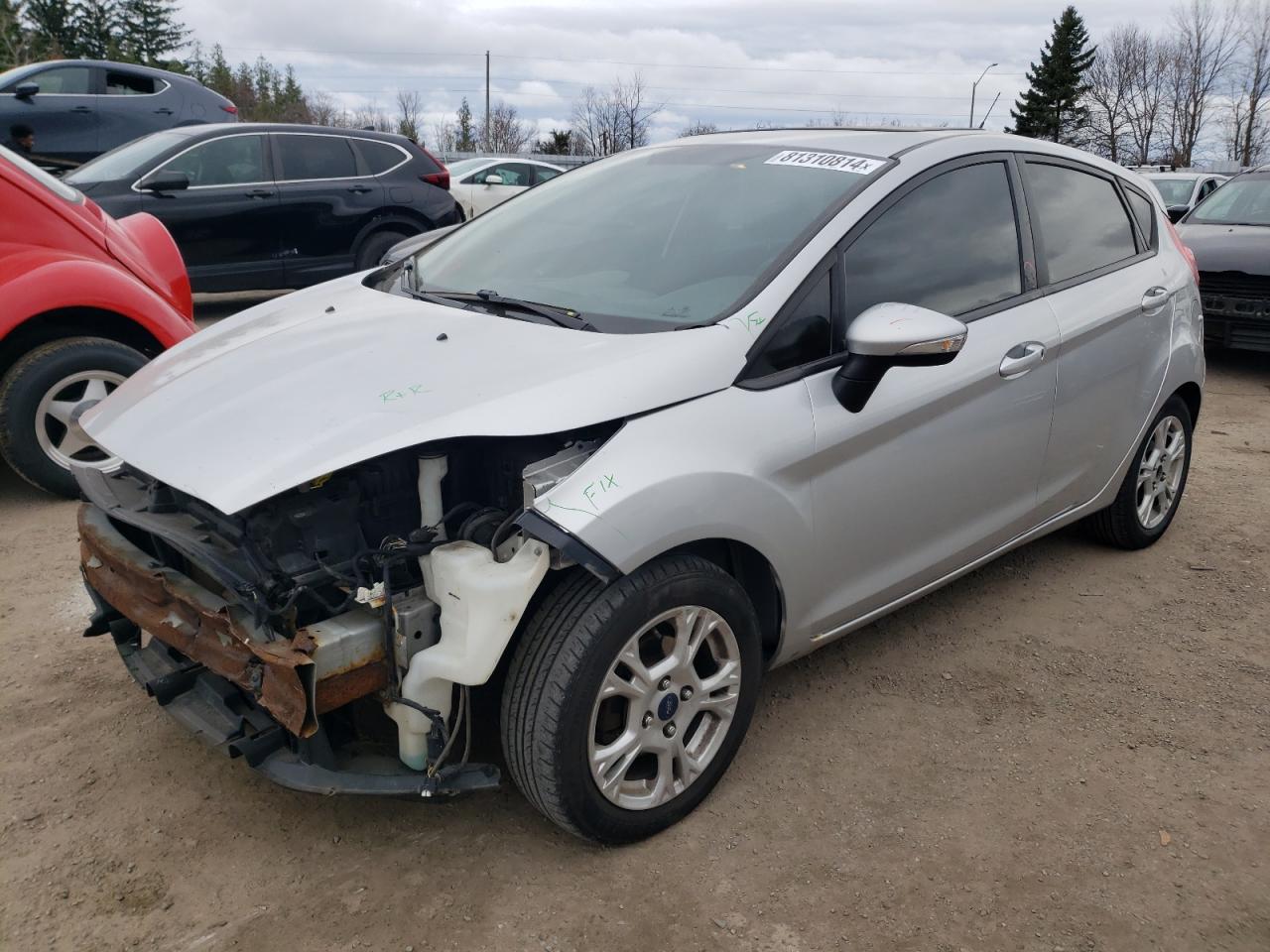 2015 Ford Fiesta Se VIN: 3FADP4EJ6FM103506 Lot: 81310814