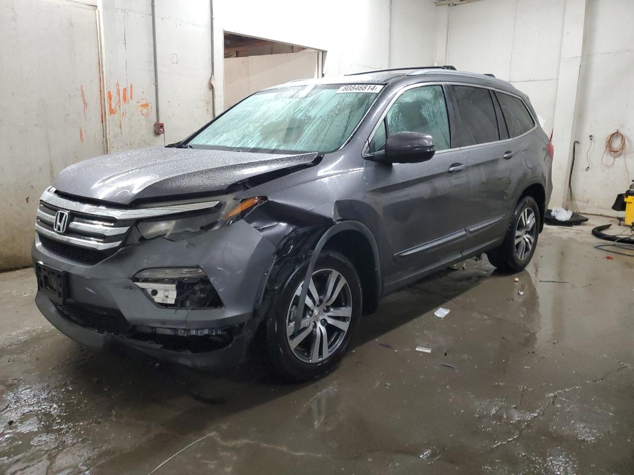 2017 Honda Pilot Exln VIN: 5FNYF5H7XHB013691 Lot: 80846814