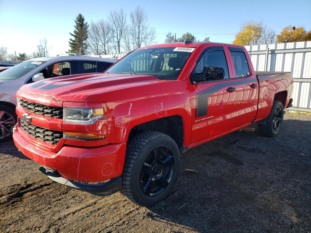 2018 Chevrolet Silverado K1500 Custom VIN: 1GCVKPEC1JZ358992 Lot: 78506984