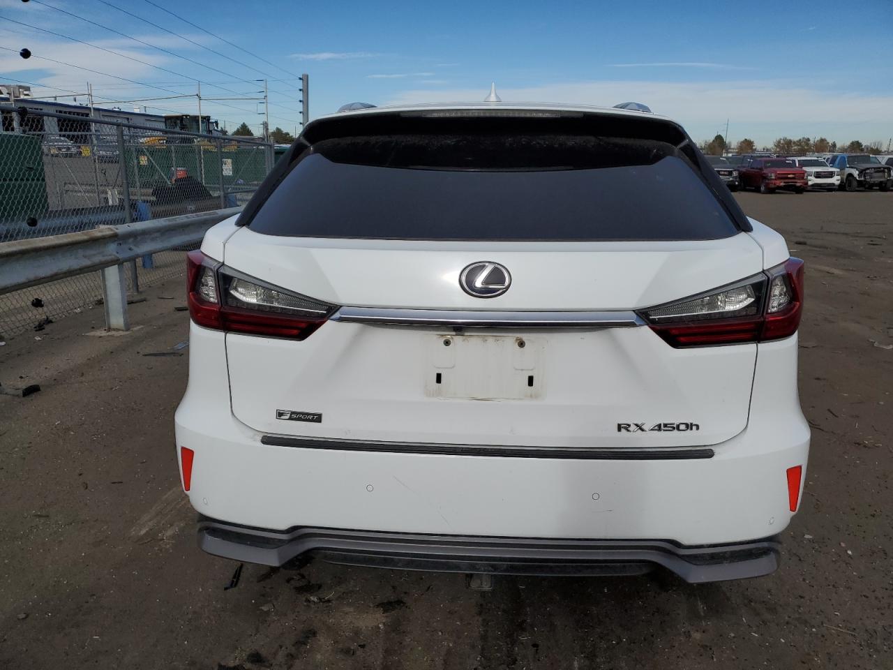 VIN 2T2BGMCA1HC016978 2017 LEXUS RX450 no.6