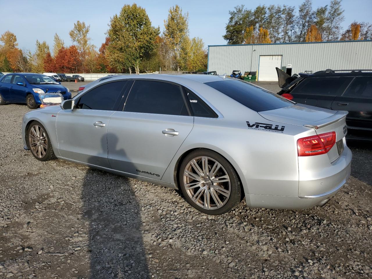 VIN WAURGAFD2DN027953 2013 AUDI A8 no.2