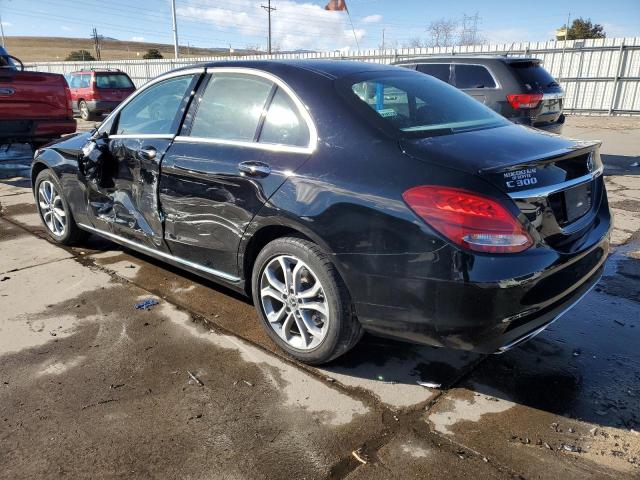  MERCEDES-BENZ C-CLASS 2017 Чорний