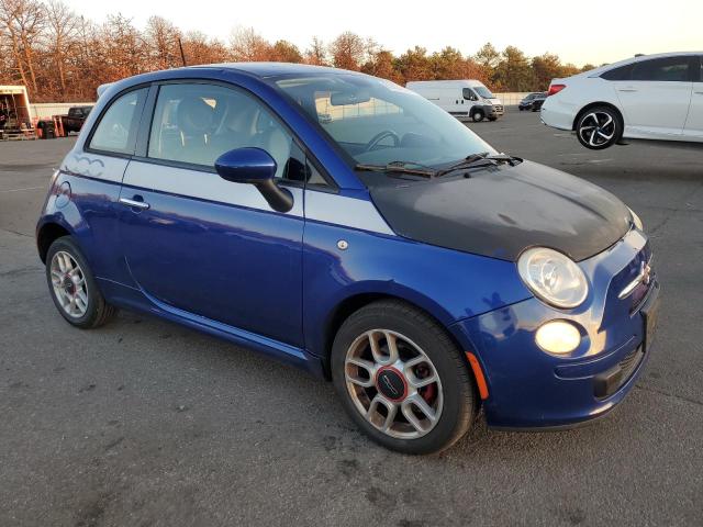  FIAT 500 2014 Синий