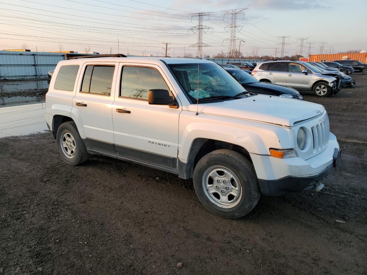 VIN 1C4NJPBA4ED696847 2014 JEEP PATRIOT no.4