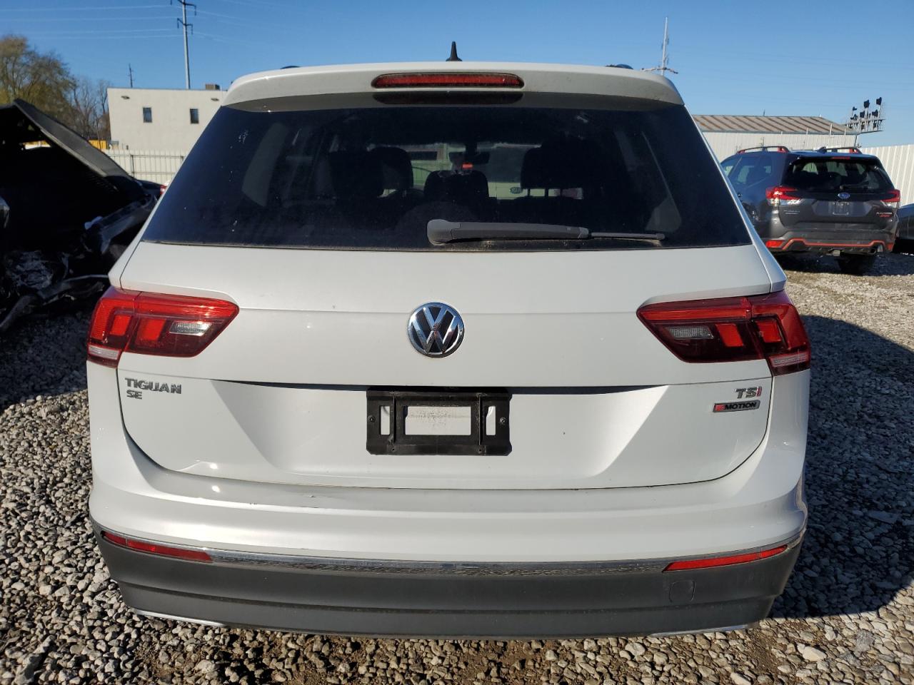 2018 Volkswagen Tiguan Se VIN: 3VV2B7AX6JM104709 Lot: 80019684