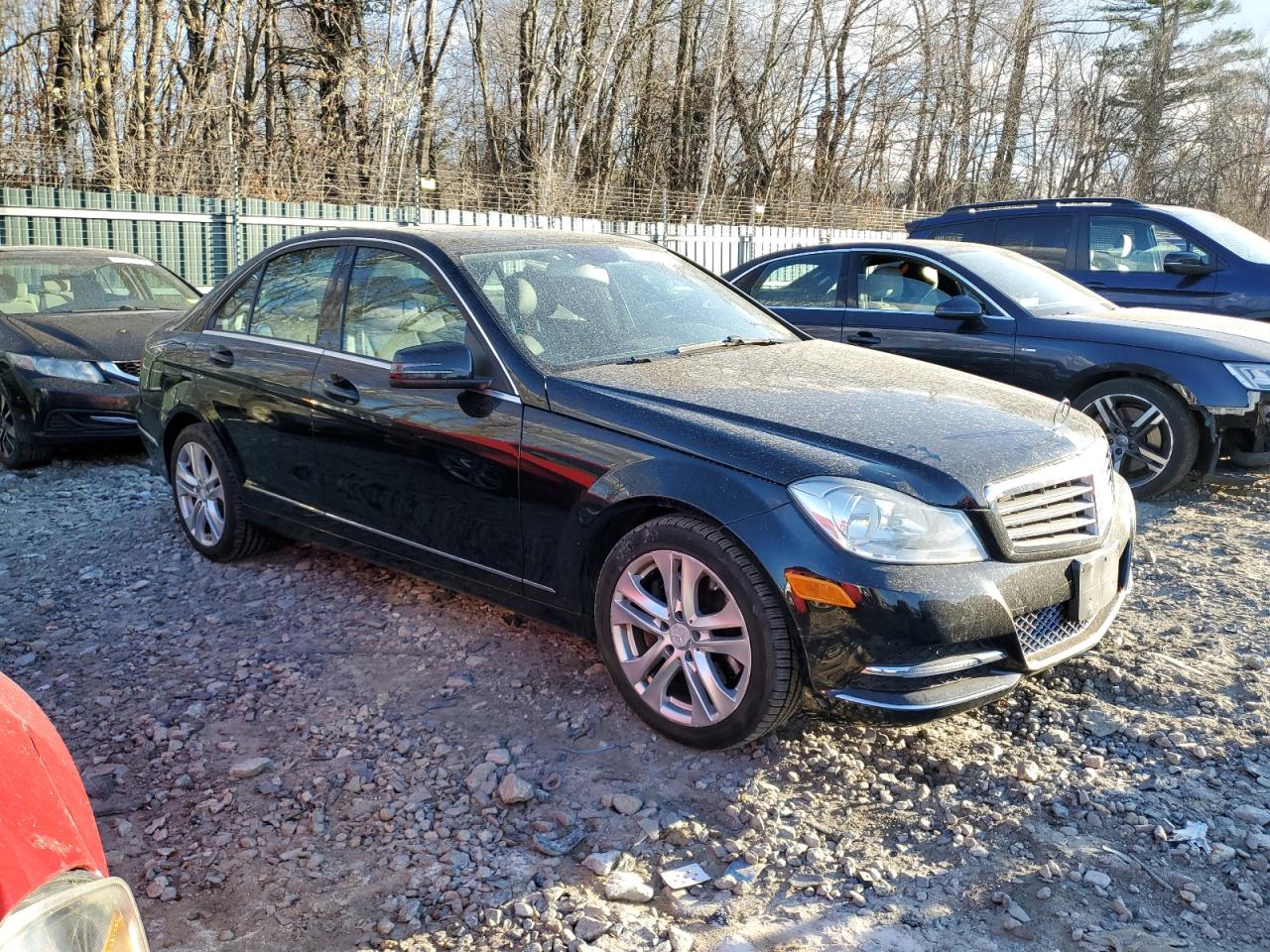 VIN WDDGF8AB9DA877376 2013 MERCEDES-BENZ C-CLASS no.4