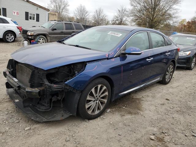  HYUNDAI SONATA 2015 Синий