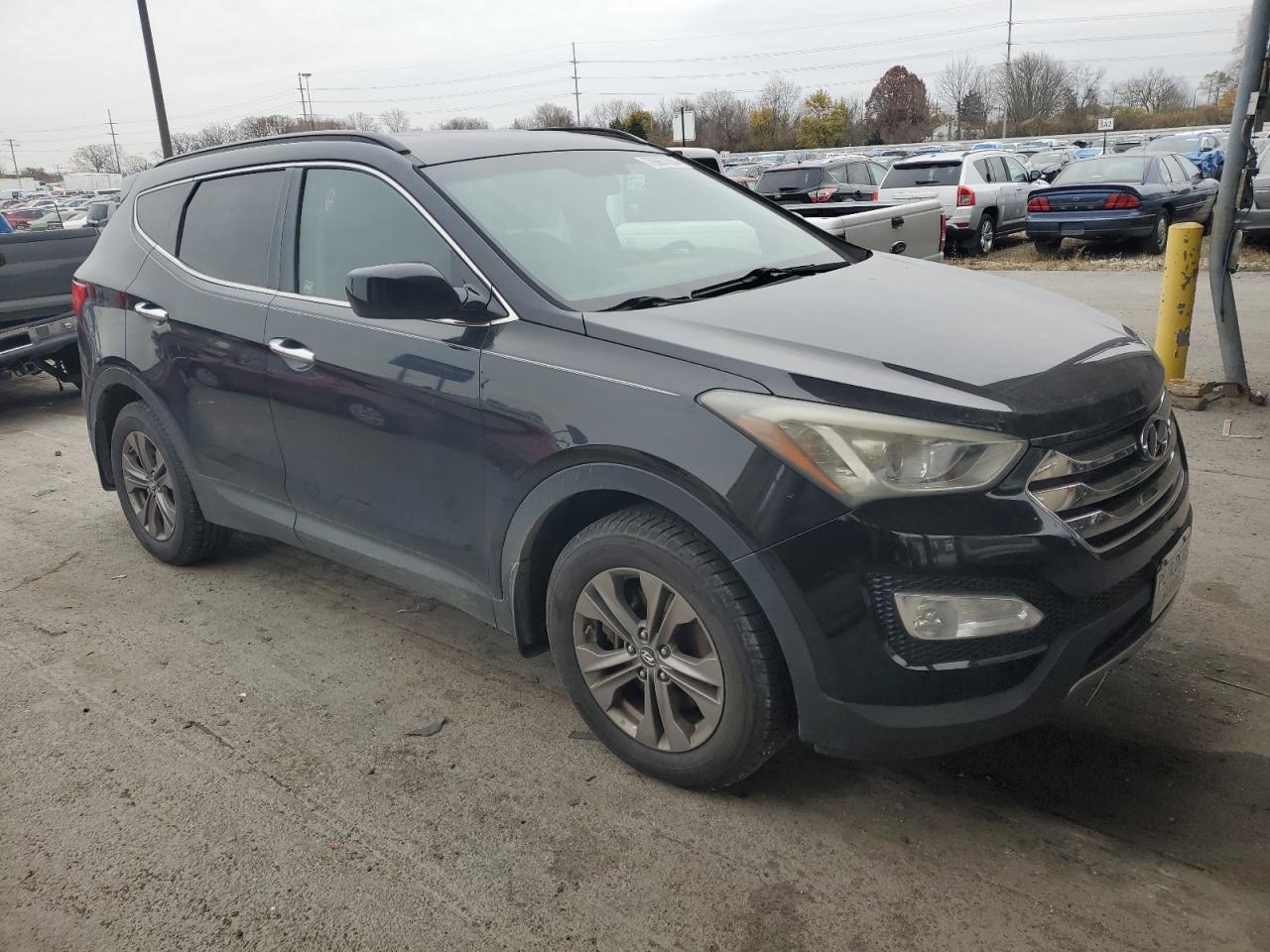 VIN 5XYZUDLB6DG017398 2013 HYUNDAI SANTA FE no.4