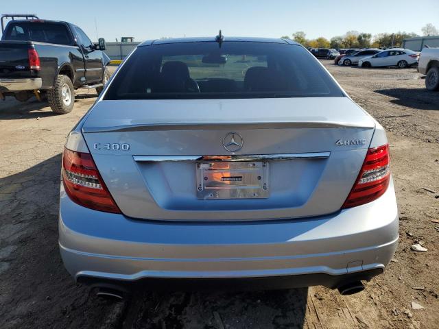 Седани MERCEDES-BENZ C-CLASS 2013 Сріблястий